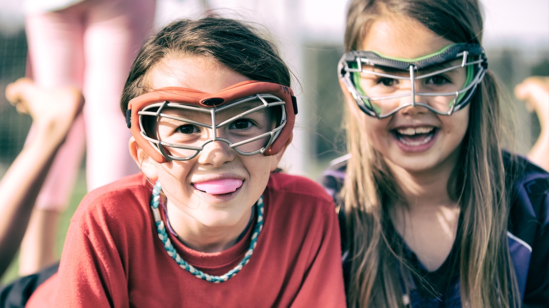 Child with Mouthguard